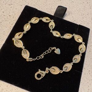 💎 Yellow gold tone bracelet